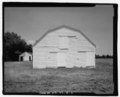 Front (south) side of barn - George Spangerberger Farmstead, Barn, 2012 West Illinois Avenue, South Hutchinson, Reno County, KS HABS KS-77-I-1.tif