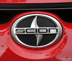 Front Scion Emblem - 2014 Scion tC (15230161334).jpg