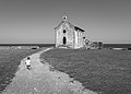 Image 338Gabriel walks towards Hermitage of Saint Catherine, Mundaka, Spain