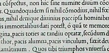 ギャラモンによる初期の書体（Illustrissimae Galliarum Reginae Helianorae、ロベール・エティエンヌ、1531年）