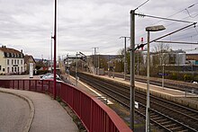 La gare de Champigneulles