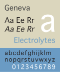 Vorschaubild für Geneva (Schriftart)