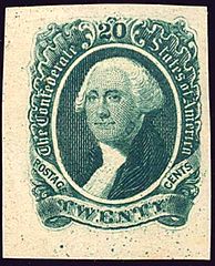George Washington20 cent, 1863