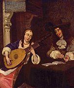 different from: The Lute Player 