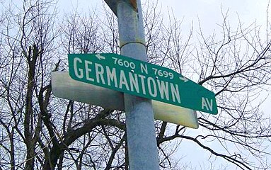 Germantown Avenue bei Philadelphia