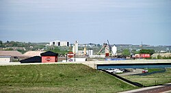 Gillette seen from I-90