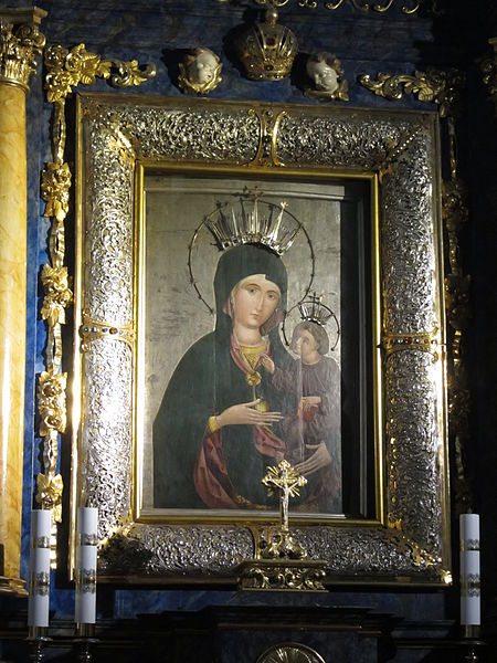 File:Gnadenbilder der Mutter Gottes Oppeln Kathedrale Matka Boska Opolska.JPG