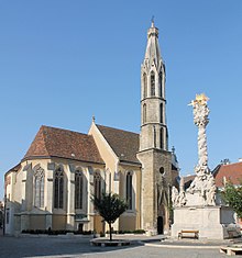 Goat Church and Holy Trinity Column, Sopron.jpg