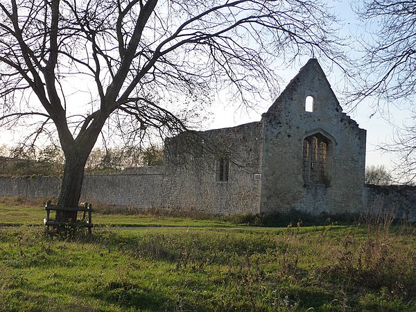 The ruins of Godstow Abbey