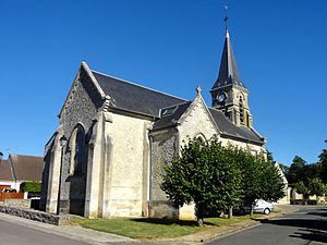 Gondreville (60), église Saint-Martin, vue depuis le sud-est.jpg