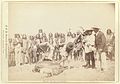 Skinning beef at beef issue (1891, LC-DIG-ppmsc-02684)