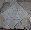 Grave of Andrew Bonar Law in Westminster Abbey.jpg