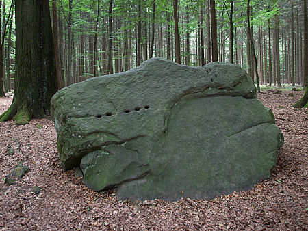 Großer Opferstein Leistruper Wald