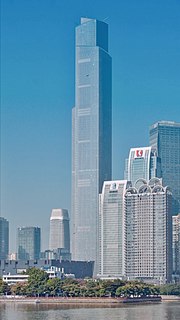 Guangzhou CTF Finance Centre Supertall skyscraper in Guangzhou, Guangdong, China