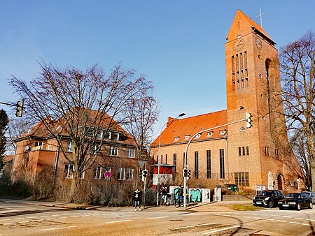 HL Kirche – Lutherkirchenkomplex – Lutherkirche – Gemeindehaus – Willy Glogner