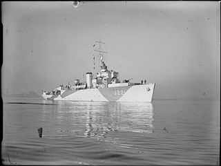 HMS <i>Onyx</i> (J221) Algerine-class minesweeper