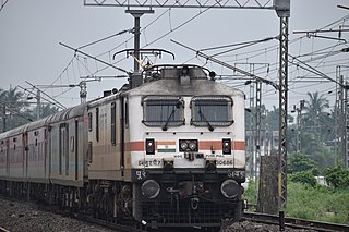 <span class="mw-page-title-main">Indian locomotive class WAP-7</span> Indian Railway class electric locomotives