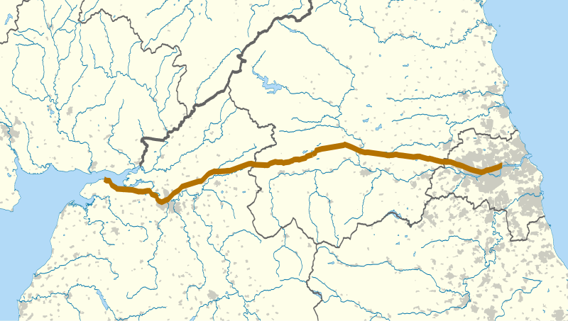 File:Hadrian's Wall map.svg