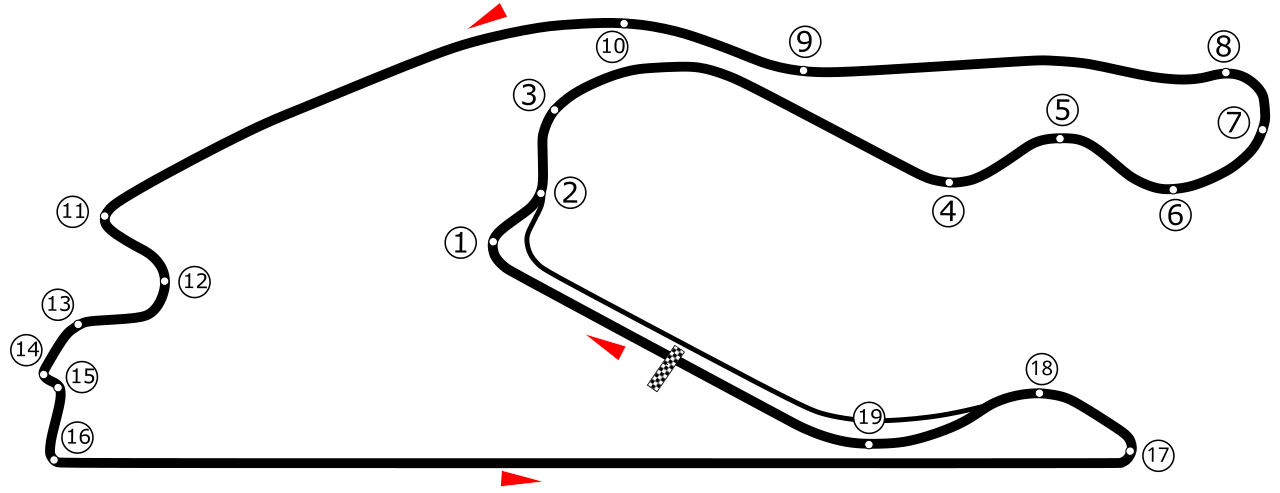 Image of Hard Rock Stadium Circuit 2022