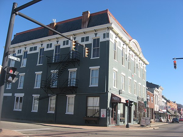 Harrison Avenue at Walnut Street in Harrison