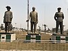 Hero's Square contains several statues of prominent Nigerian political leaders.