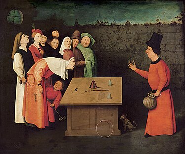 Hieronymus Bosch: The Conjurer, 1475-1480 Hieronymus Bosch 051.jpg