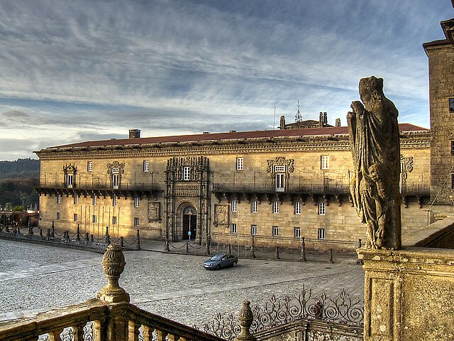 Hospital of the Catholic Monarchs (1501-1511), in Santiago de Compostela, Galicia, Spain