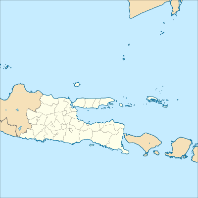 Location map Jawa Timur