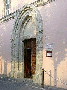 Ingresso Museo diocesano di Lanciano.JPG