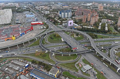 Кольцевая мкад москва