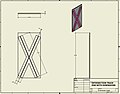 Intersection Track: multi-view IDW drawing with dimensions