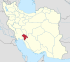 استان کهگیلویه و بویراحمد بر روی نقشه ایران
