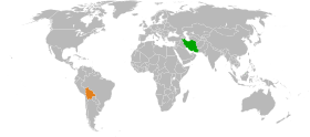 Iran og Bolivia