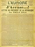 Das Manifest von Émile Zola