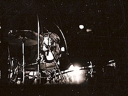 Performance di Bonham con i Led Zeppelin al Madison Square Garden, nel 1973