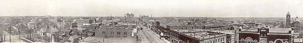 Panorama of Joplin, in 1910