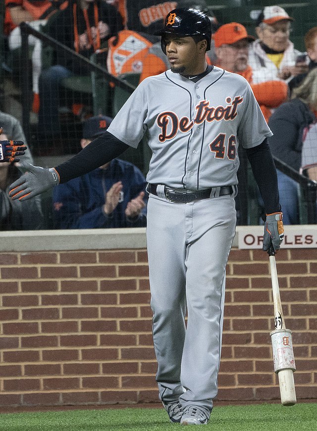 Detroit Tigers Skyline Jeimer Candelario And Miguel Cabrera