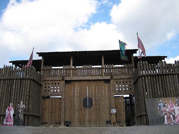 Jumong film set at Yongin Daejanggeum Park