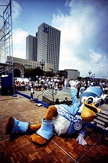 Seymore D. Fair, first ever World Expo Mascot. June 1984 Snap Shot.jpg
