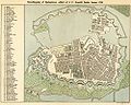 Copenhagen as of 1728, prior to the fire of the same year