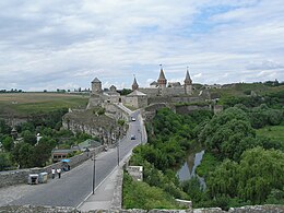 Pogled na zamak Kamjanec-Podiljskyj