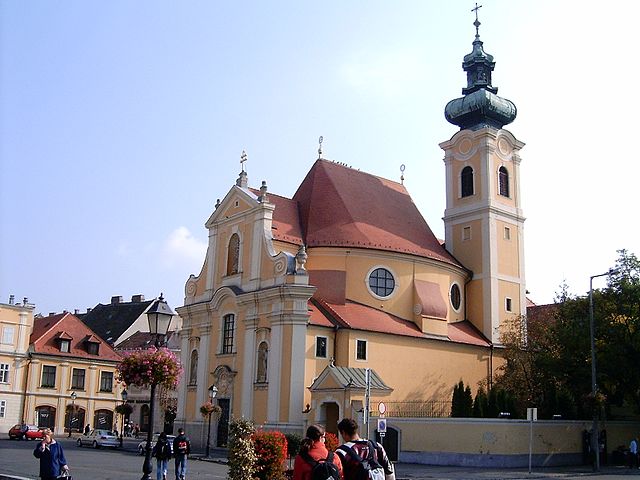 Carmelite church in Győr