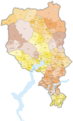 Municipios hasta abril de 2009