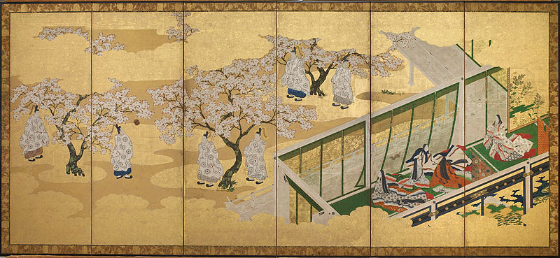 File:Kashiwagi, Genji monogatari, Tosa Mitsuoki.jpg