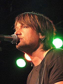 Keith Urban ended the year at number one on Hot Country Songs. Keith Urban, March 2007.jpg