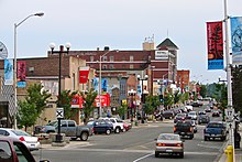 Main Street/Highway 17 in Kenora