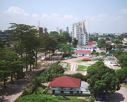 The boulevard of 30 June, Kinshasa