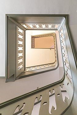 stairs at Cismar Abbey, Germany.