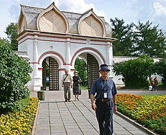 Entrada principal en Kolómenskoe