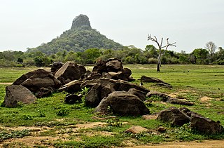 Kudumbimalai Town in Sri Lanka